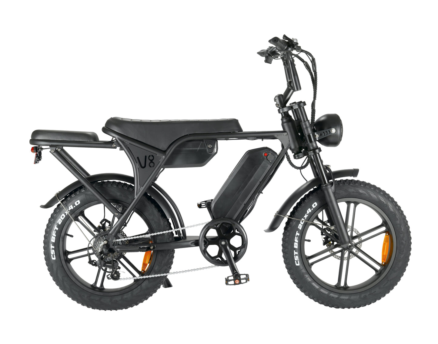 Ouxi V8 Max (Dubbele Accu) - Zwart